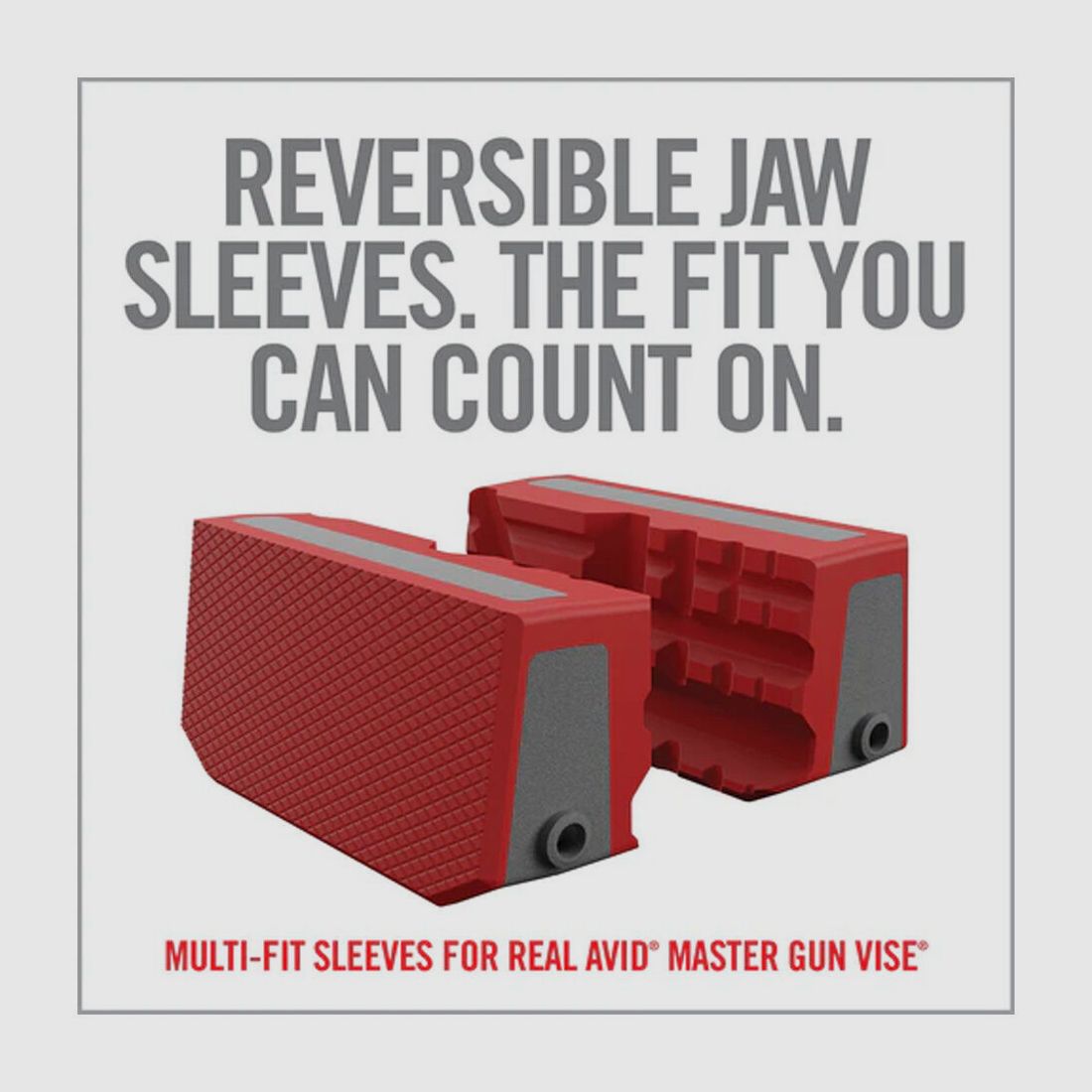 Real Avid Smart-Jaws Multi-Fit Sleeves für Master Gun Vise