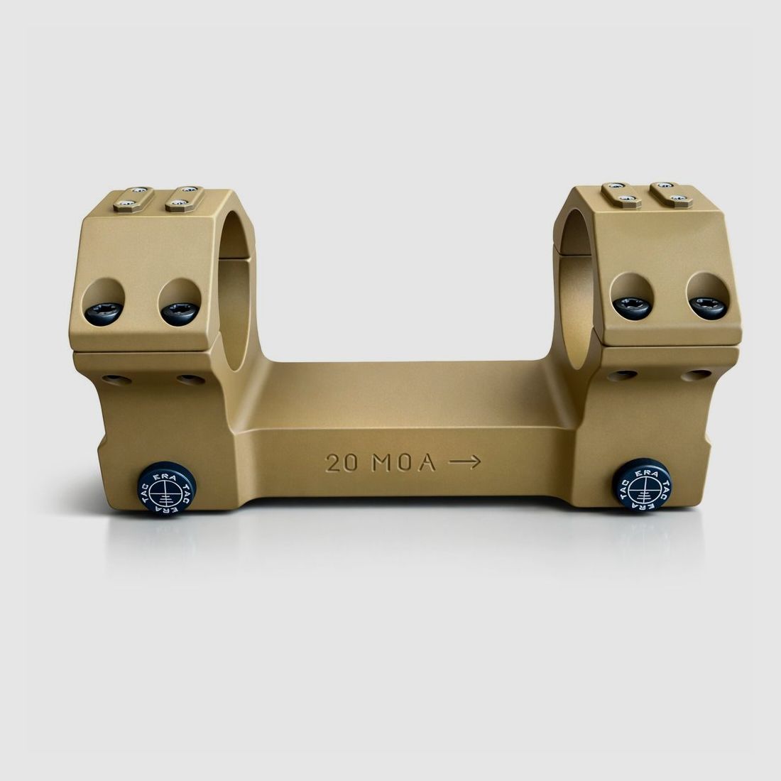 ERATAC Blockmontage Ø34mm BH23mm 20MOA RAL8000 Ausführung: mit QD Hebel