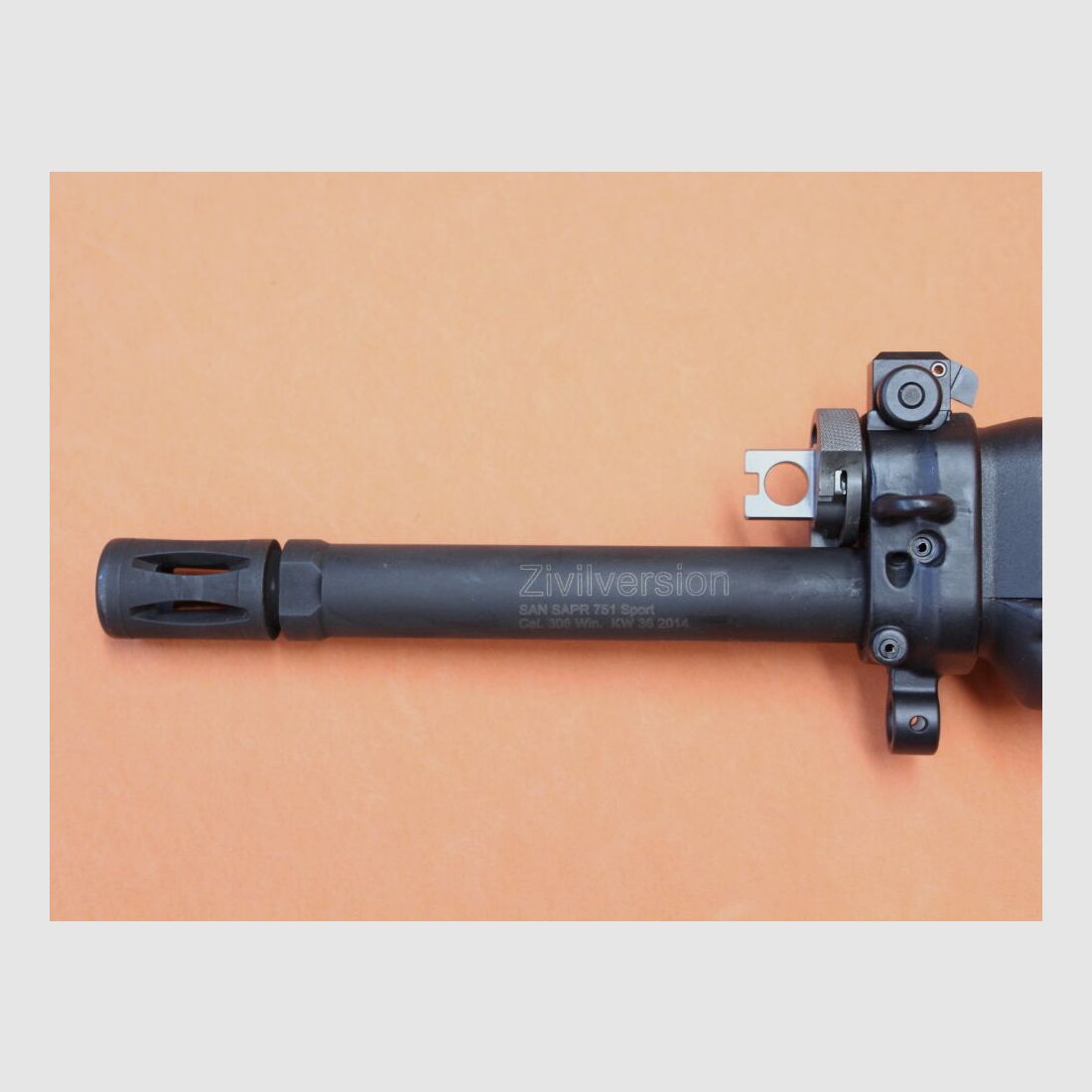 SIG Sauer AG/ SAN Swiss Arms Ha.Büchse .308Win SAN SAPR 751 Sport Long Barrel 4-Pos. Gas-Piston-System SIG 550, 421mm Matchlauf, Bild 3 von 10