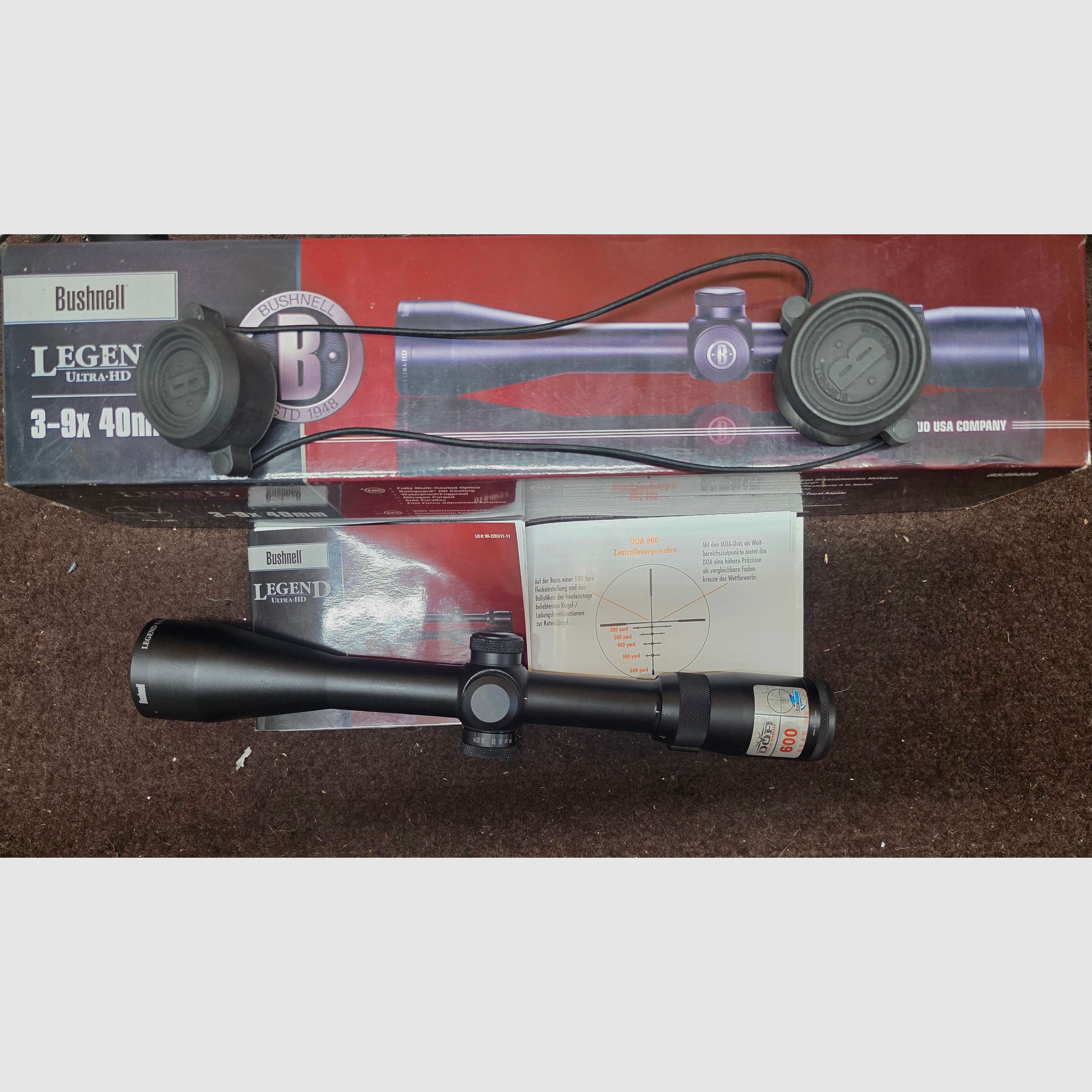 Bushnell Legend ultra HD 3-9x40