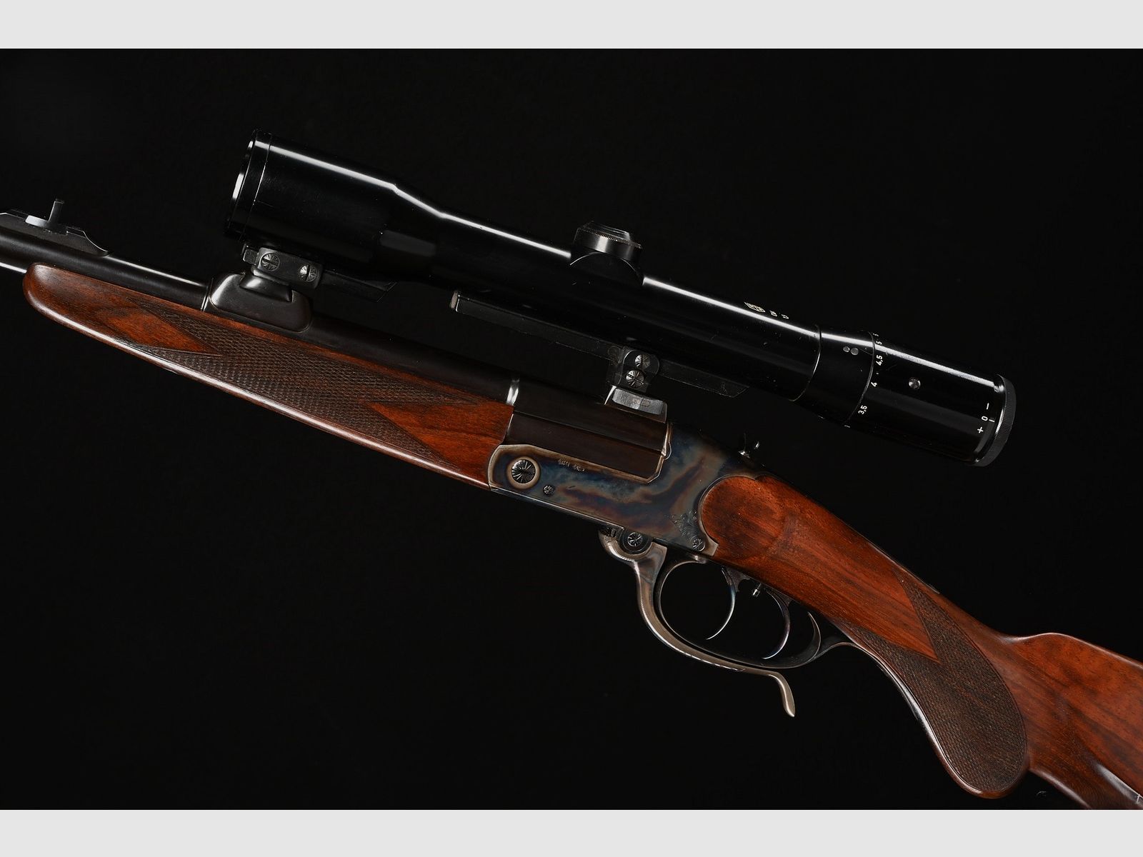 Sauer hunting rifle in caliber 8x48R.
