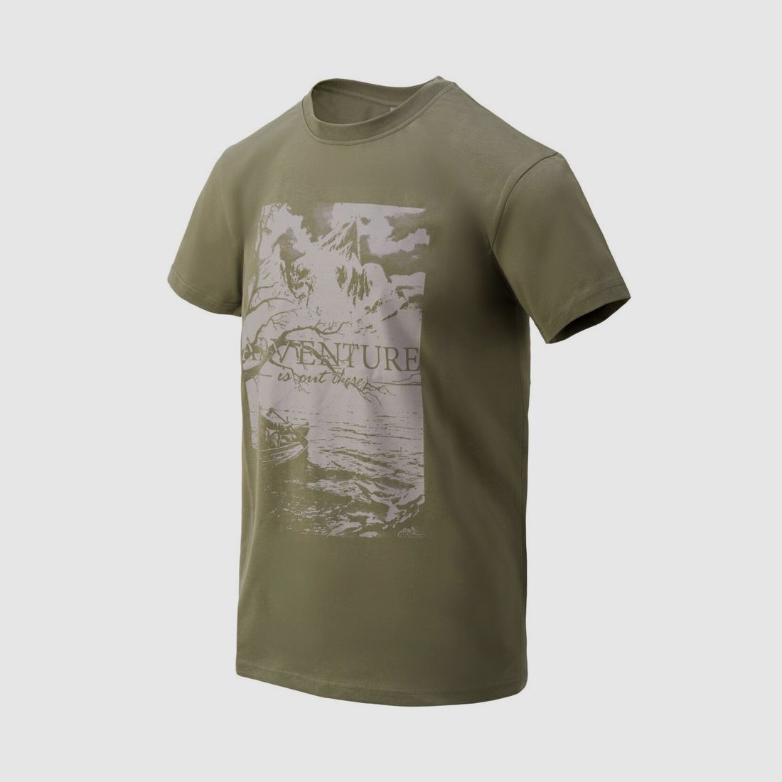 HELIKON TEX MOTTO T-SHIRT  ADVENTURE IS OUT THERE OLIVE