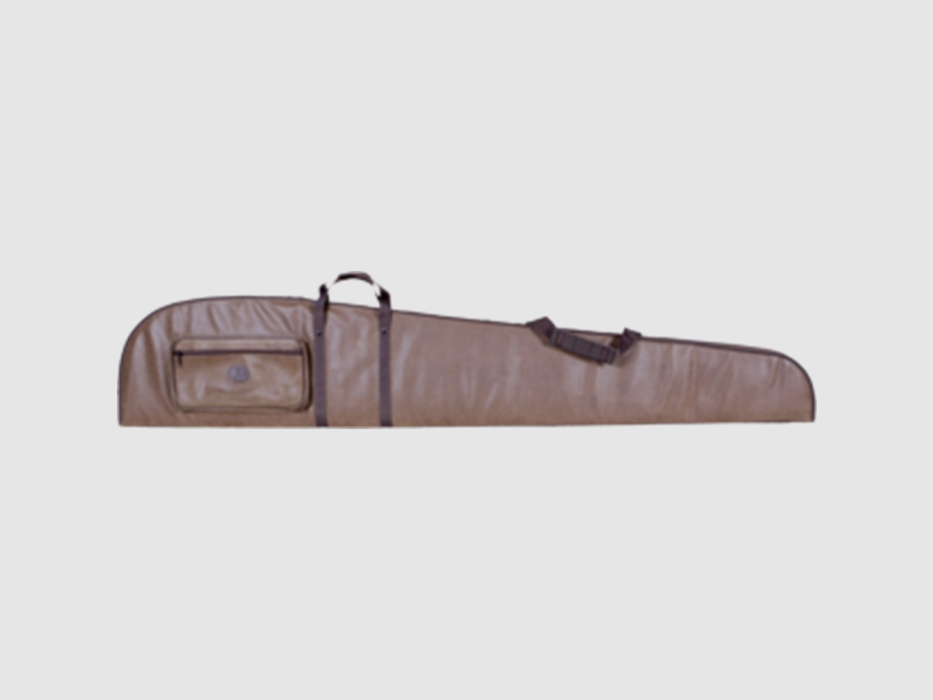 Custodia Franzen in pelle sintetica Africa, per 1 fucile con ottica lunghezza 158 cm