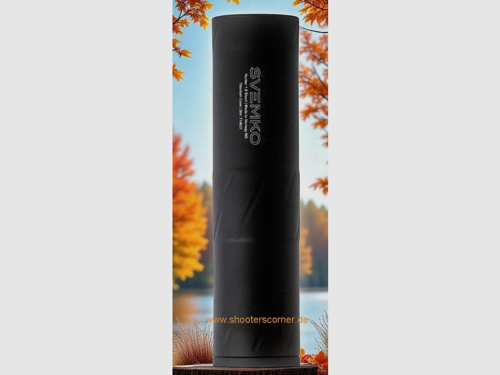 Svemko demper Hunter SHORT Kal. .30 voor Quick Mount