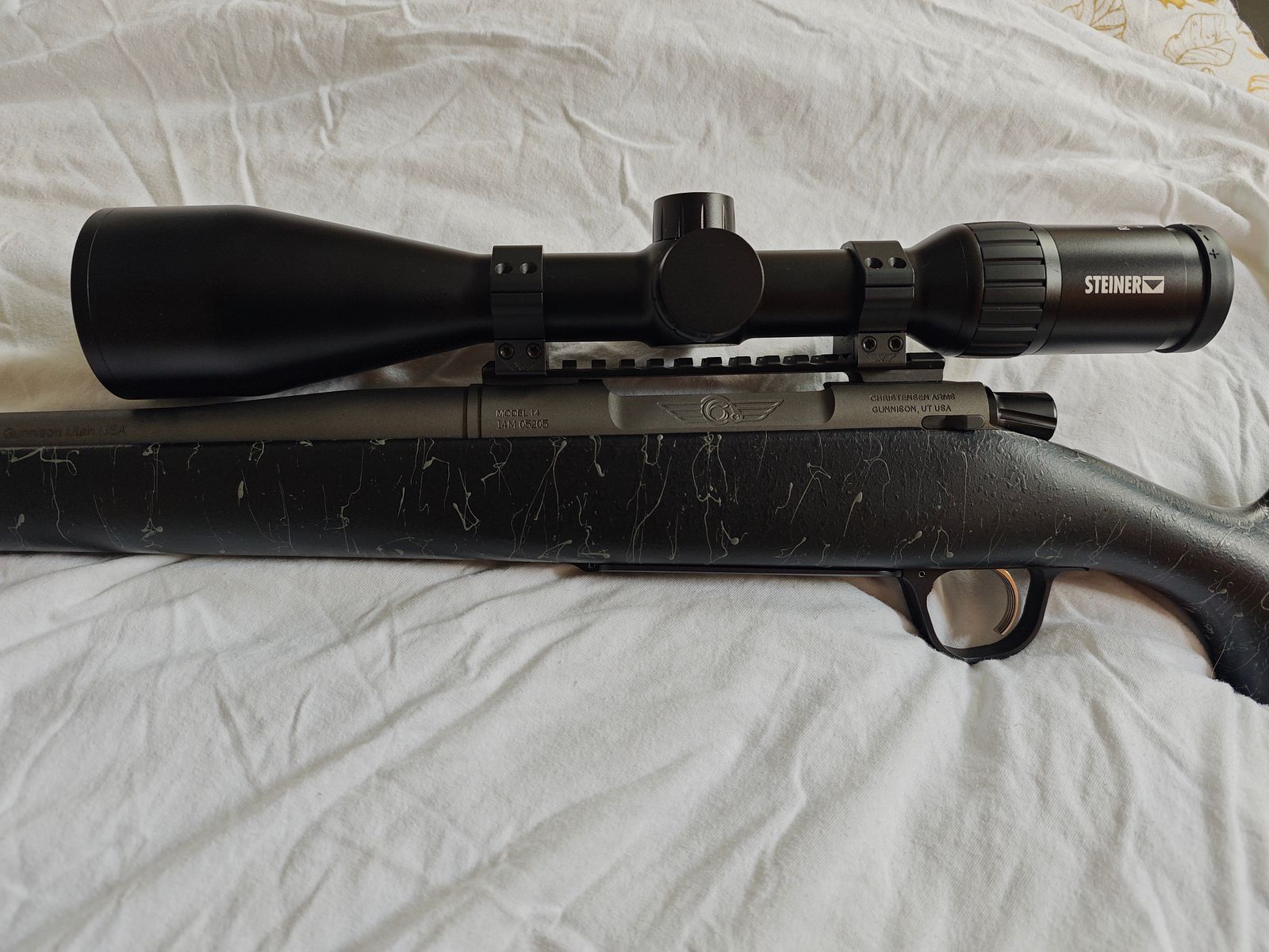 Christensen Arms Mesa + Steiner Ranger 4 6-24x56 - como NUEVO
