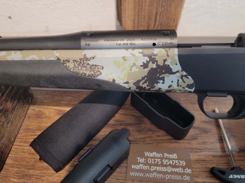 Blaser R8 Ultimate Huntec Camo ERA Schalldämpfer