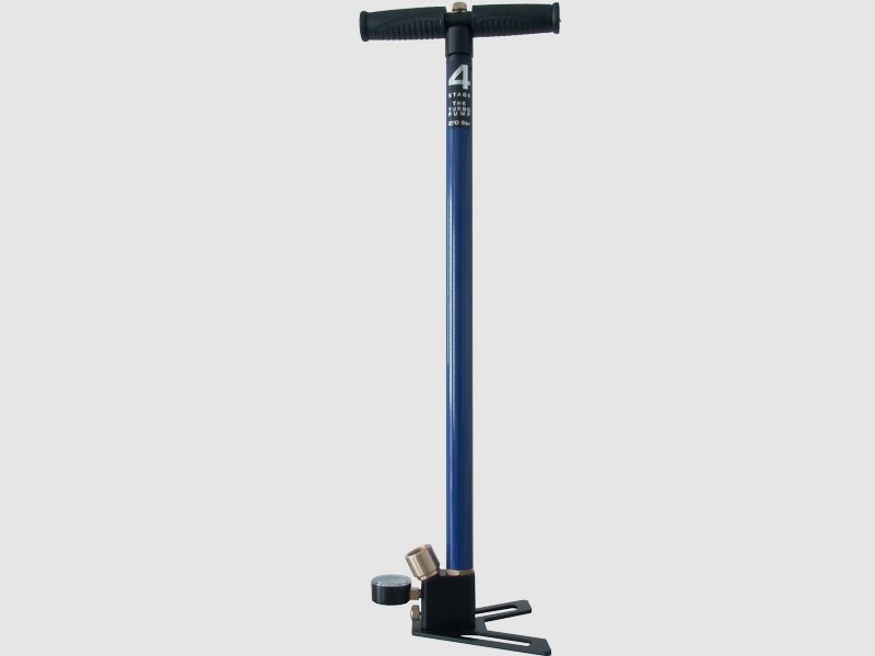 Pneumatic pump 4 piston system for air guns 5/8" internal thread