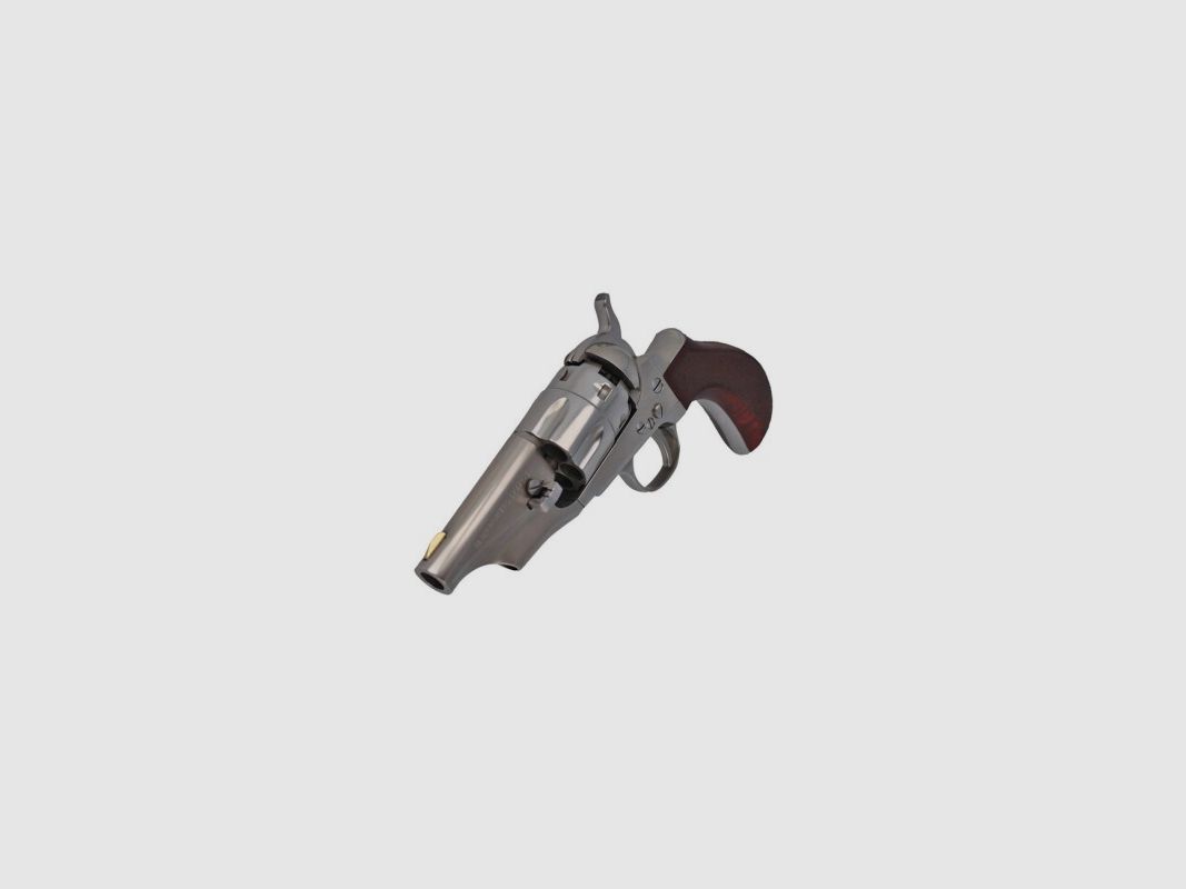 Replika PIETTA 1862 Colt Pocket Police Stal Old Silver Kal. 44 Pn, zdjęcie 3 z 5