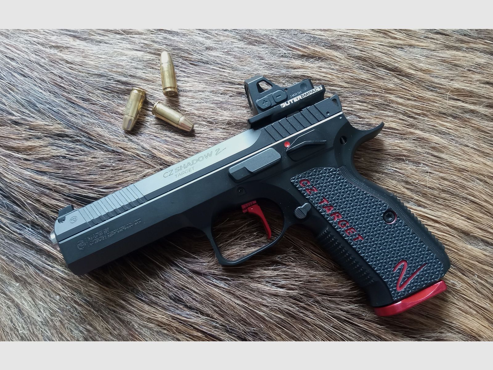 CZ 75 SHADOW 2 TARGET OU 3 MOA °°°°°°°°°°°°°°°°°°°°°°°°°°°°° 