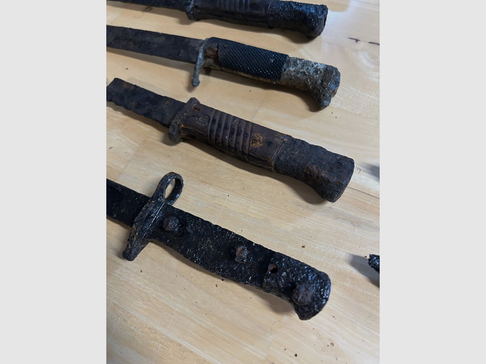 XXL Kovolut Bajonette 2. Weltkrieg WW2 Bodenfunde