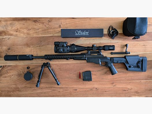 Remington 700 .308 Win Magpul mit  Ranger 4, 4-16x56 und Pulsar Vorsatzgerät