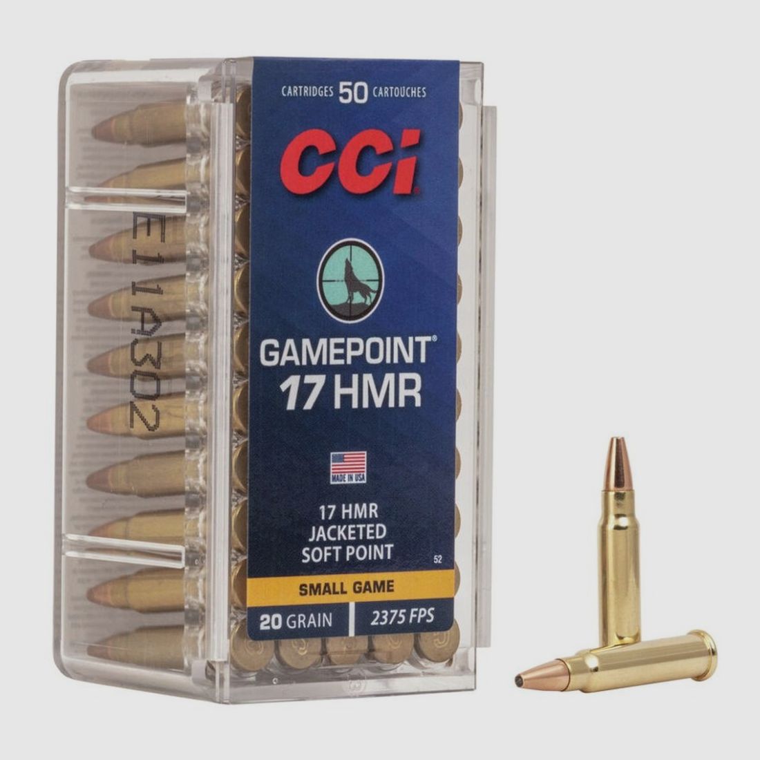17 HMR CCI CCI 17 HMR 20 gr JSP VE50