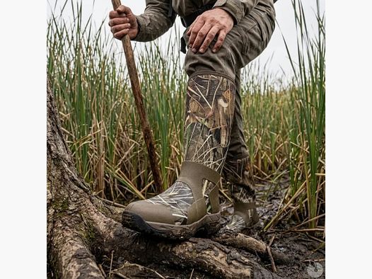 Wasserdichte Jagdstiefel Camouflage Schilfrohr 5mm Jersey