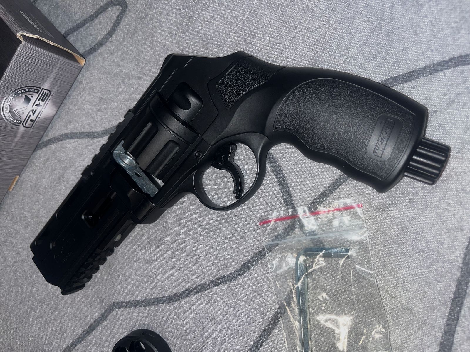 T4E TR50 Gen2 .50 CO2-RAM Revolver Kal. 50 schwarz