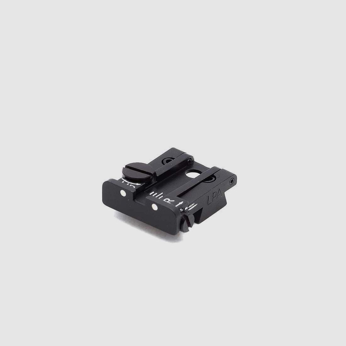 LPA TPU86BZ30 verstelbare achtervisier met witte stippen voor CZ 75 SP01, CZ SHADOW 2, afbeelding 2 van 3