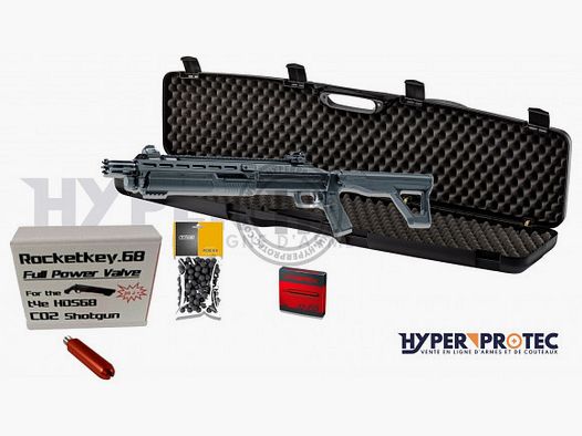 Pack Verteidigungsflinte T4E HDX 68 Vollleistung