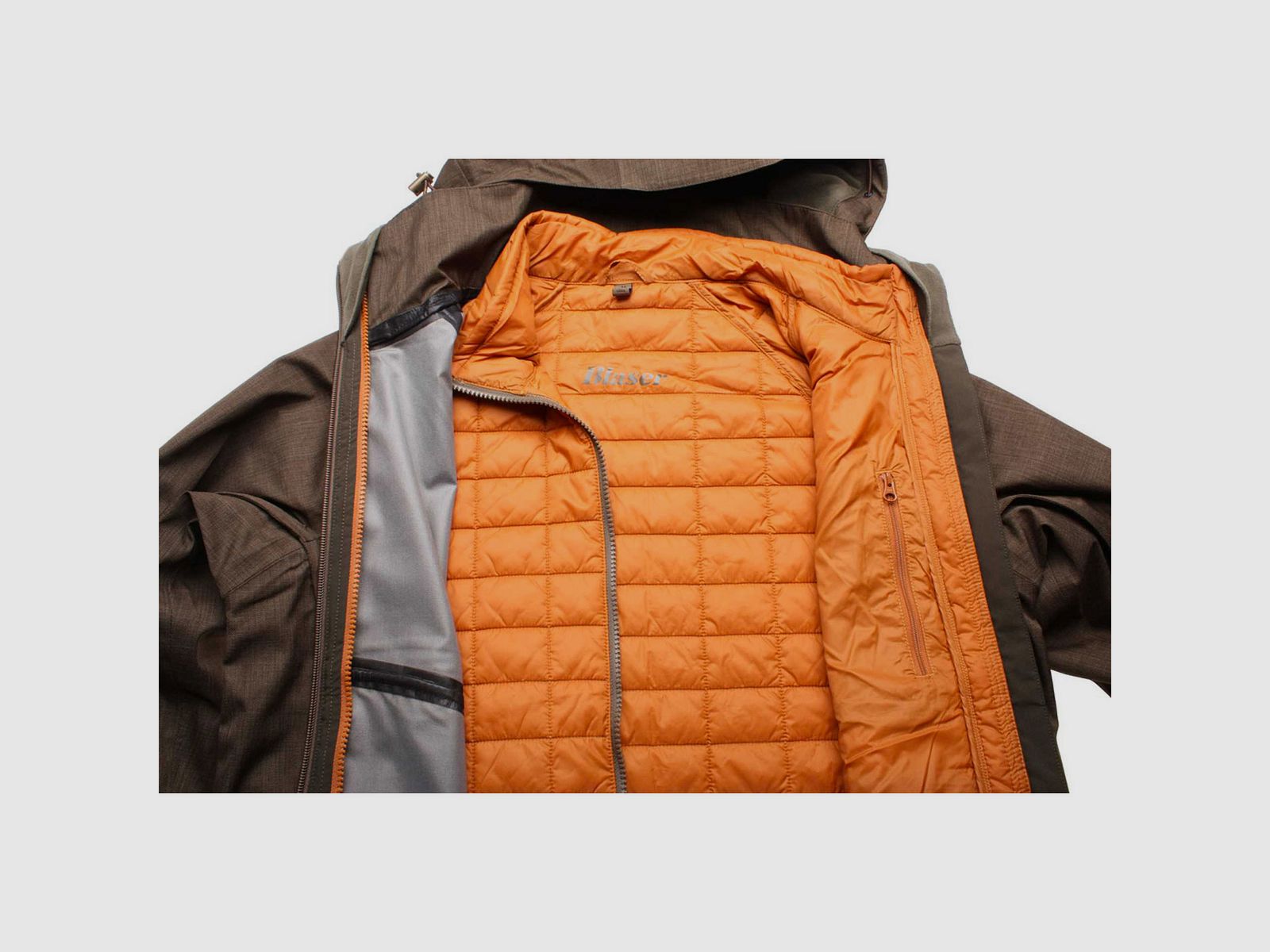 BLASER – UOMO – HYBRID 2-IN-1 BREAKER ELIOT Green Melange, image 6 of 8