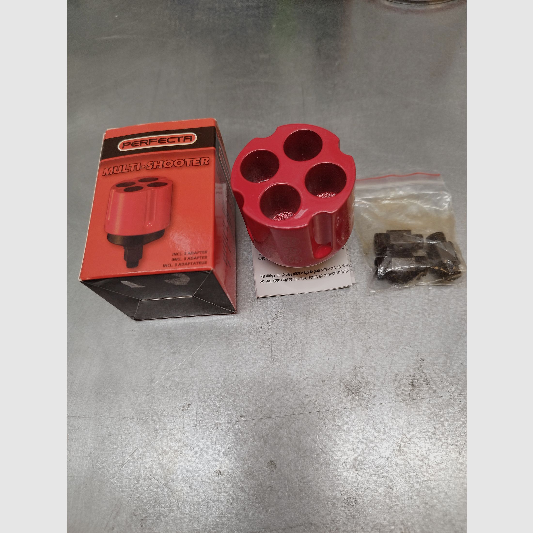 Umarex Perfecta Multi Shooter 4 fois avec 3 adaptateurs type I,K,C !!!Produit neuf!!!