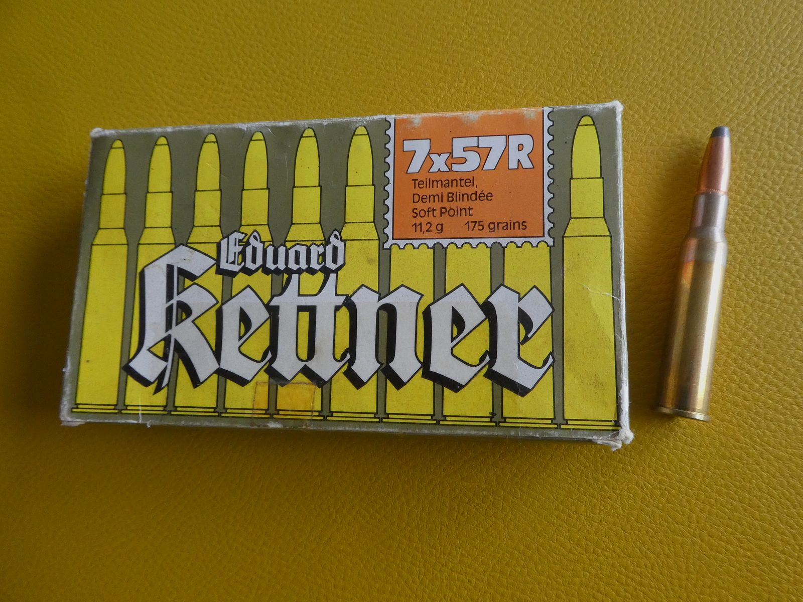 7x57R, 41 cartouches diverses