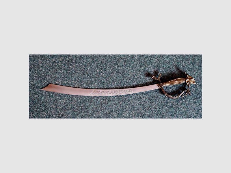 Replikat Mittelalter-Krummsäbel