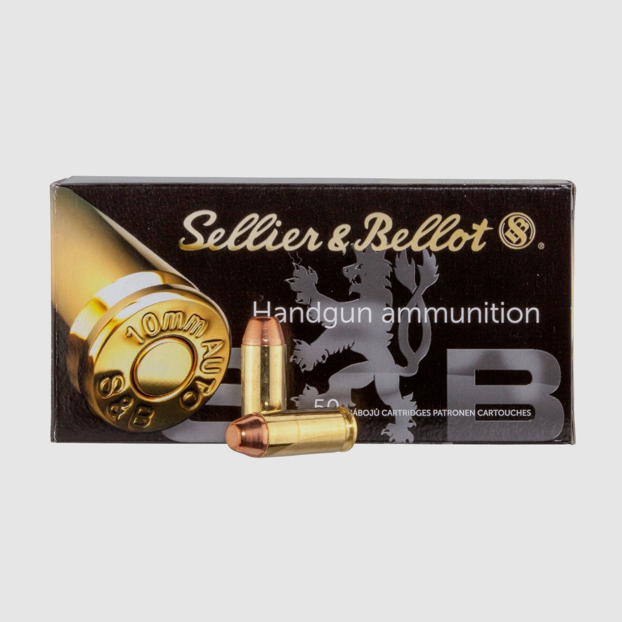 Sellier & Bellot 191531 10 mm Auto Vollmantel 11,7g 180grs. 50 Stk.