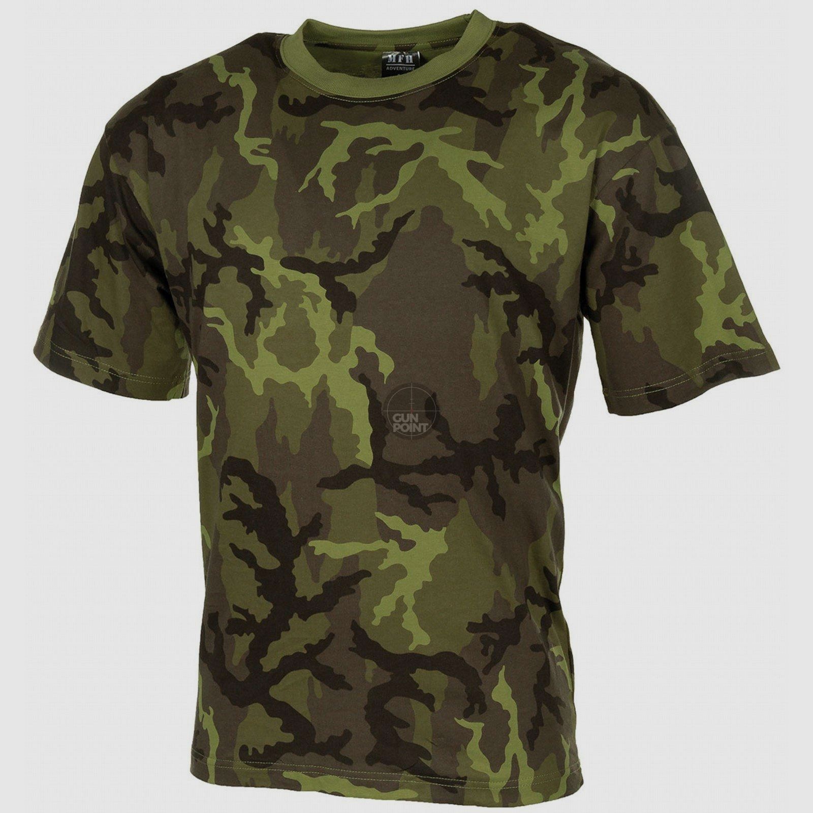 US T-shirt, short sleeve, M 95 CZ camo, 170 g/m - Size: M