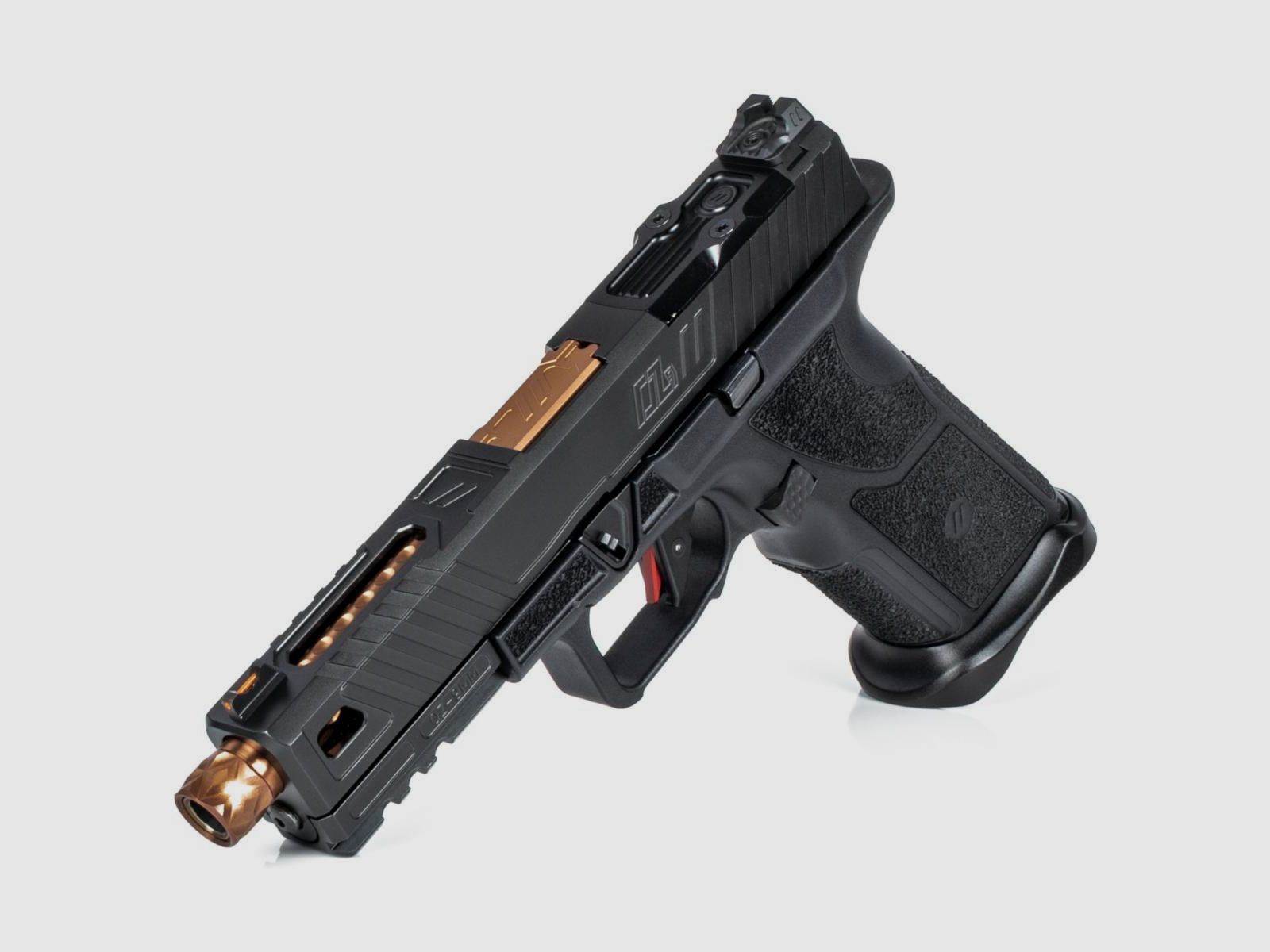 ZEV OZ9 Elite Standard Pistole 9mm Luger, mit Mündungsgewinde