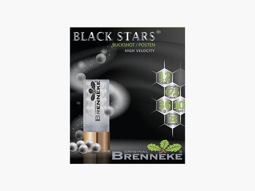 Brenneke Black Stars Buckshot HV