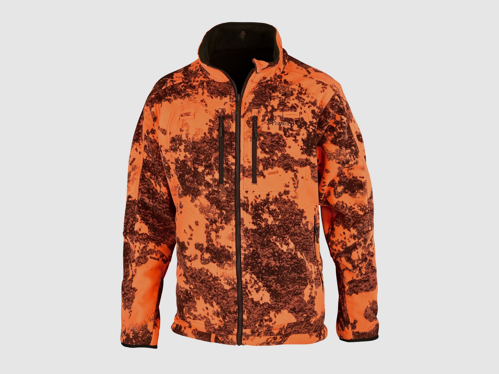 Pinewood Fleece Jacket Furudal Reversible Camou