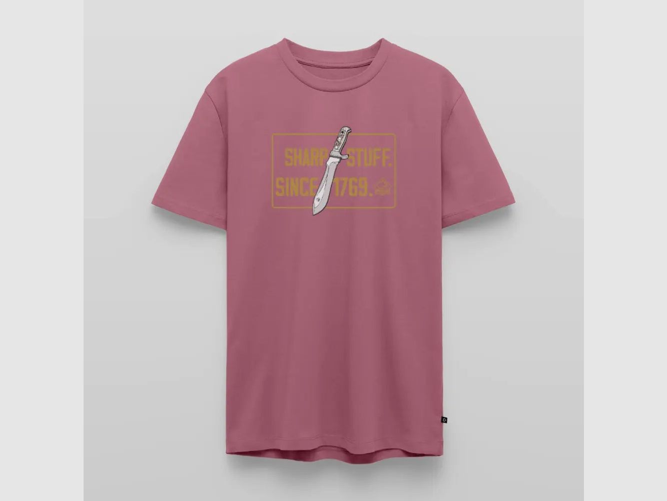 PUMA Męska Premium Koszulka "Sharp stuff since 1769 Gold"