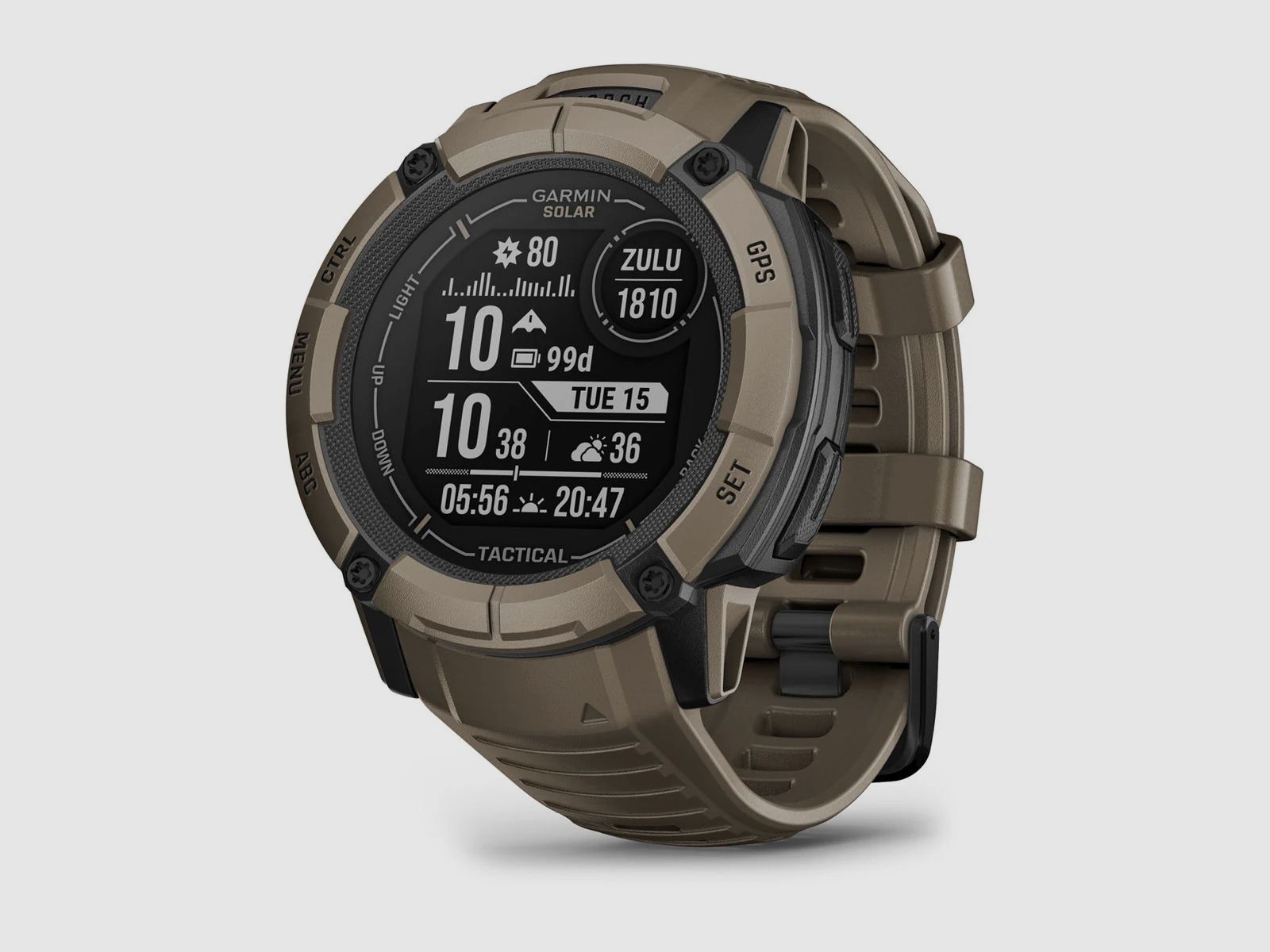 Garmin Instinct 2X Solar Tactical Edition Olivgrün, Bild 1 von 5