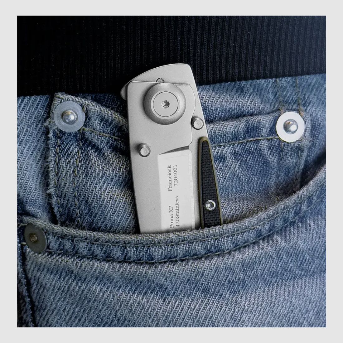 PUMA XP Framelock Everyday Carry Pocket Knife