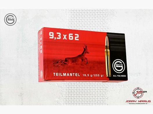 9.3×62 Geco 16.5g 255gr TM