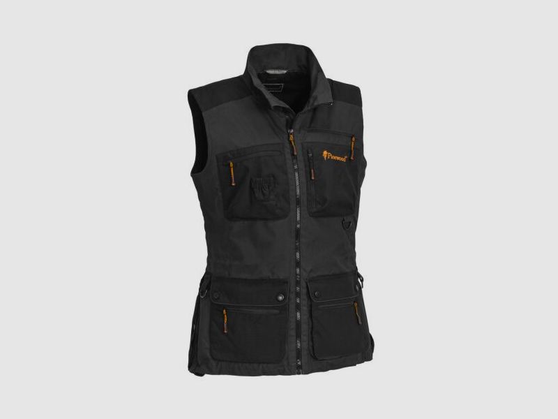 Pinewood Damen Weste Dog Sport Anthrazit/Schwarz S