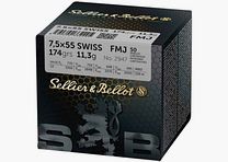 Sellier & Bellot 7,5x55 Svizzero Piena Giacca, Calibro || Munizione