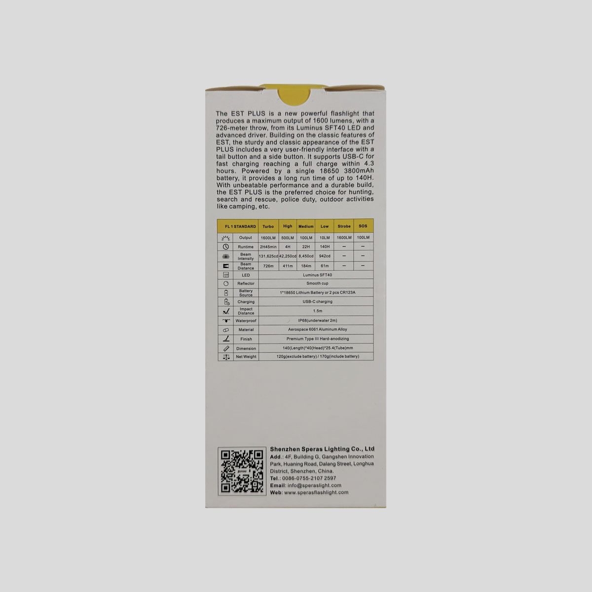 Speras – EST Plus 1600LM, billede 6 af 6
