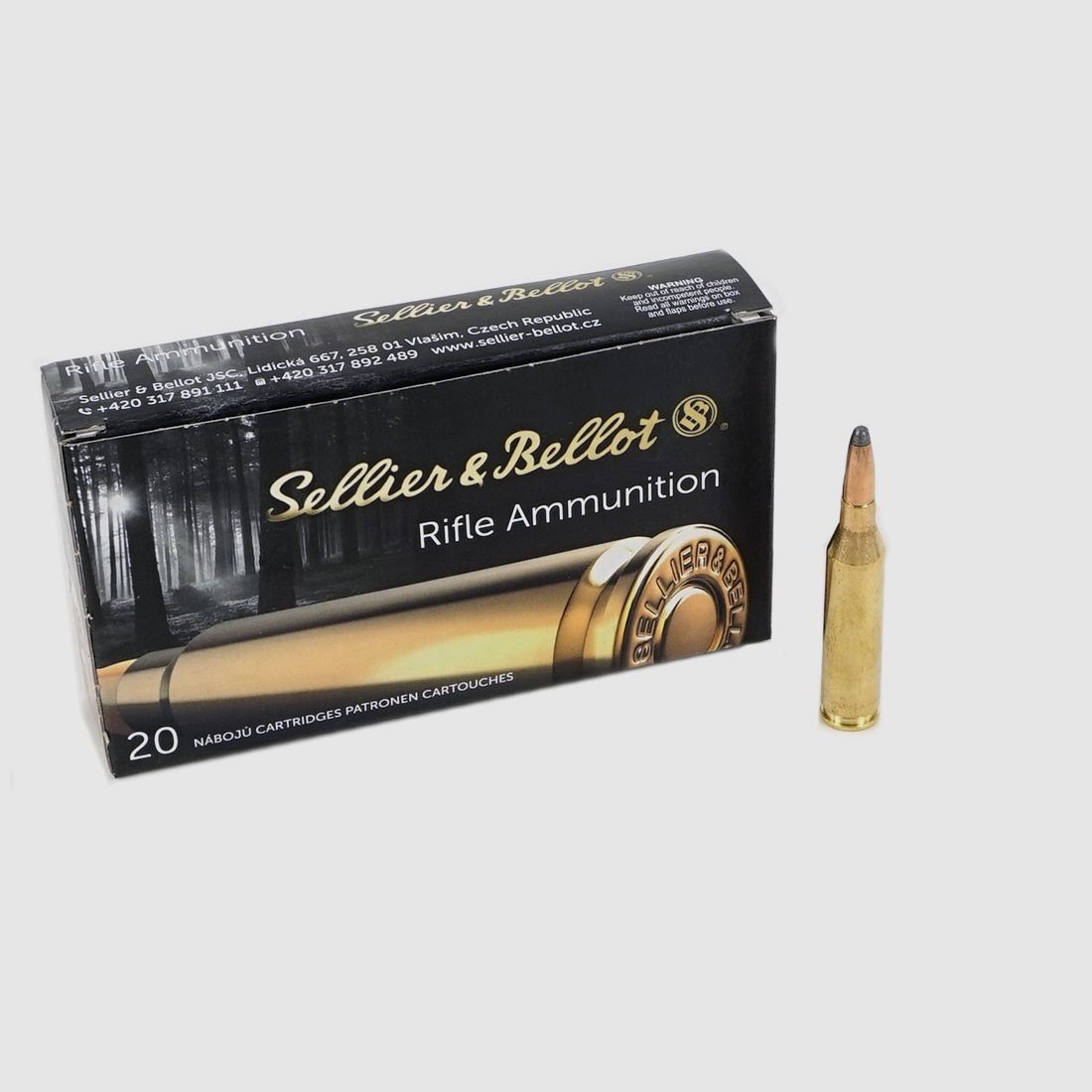 Sellier & Bellot .243 Win 100gr SP (20)