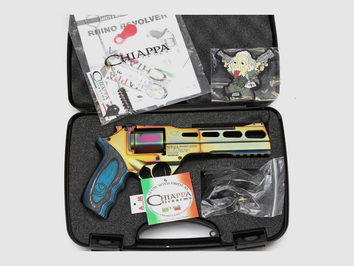 Rhino Revolver 60DS Nebula – Multi Color PVD – 357Mag 6Zoll BBL, Bild 2 von 6