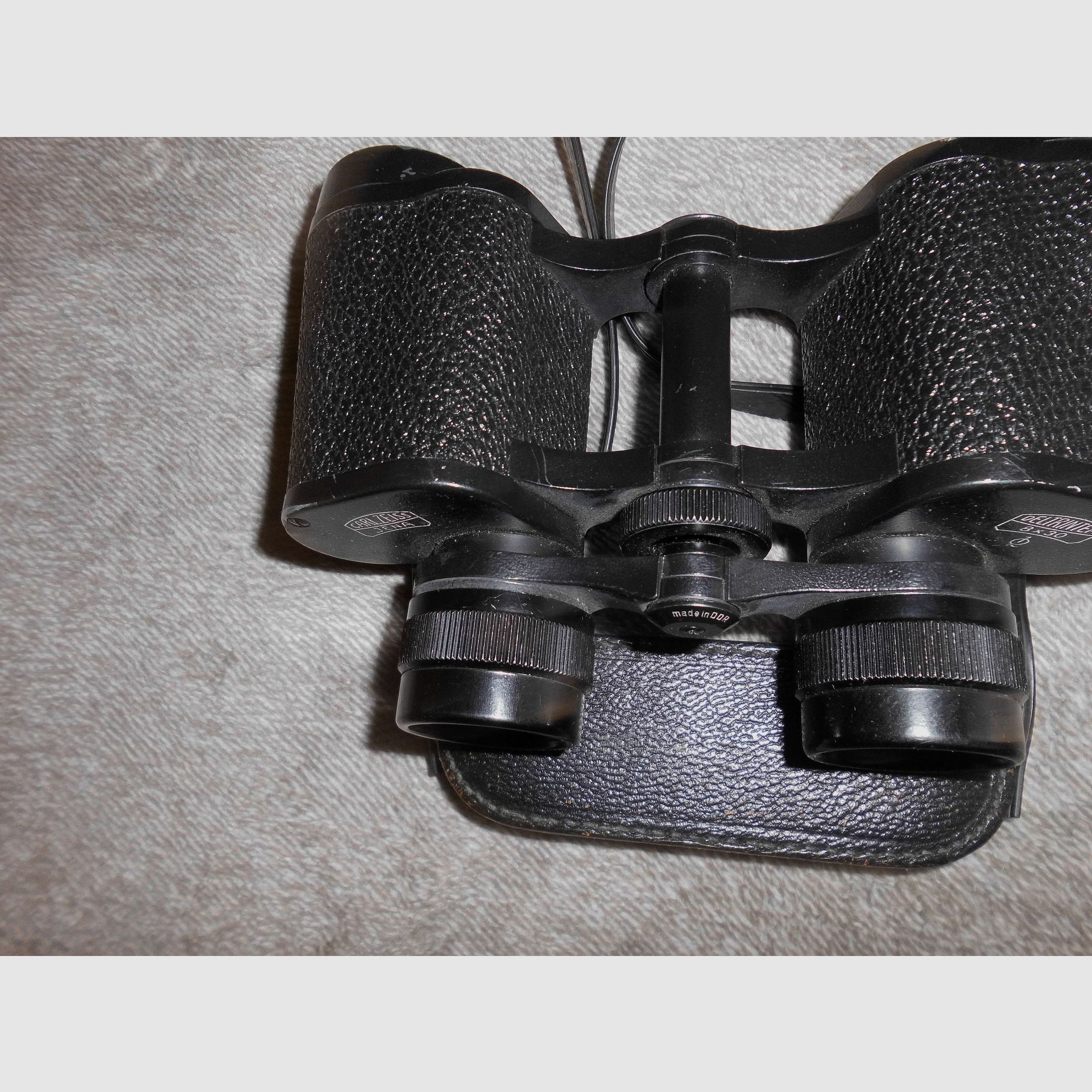 Original Carl Zeiss Jena DELTRINTEM 8x30 Q1 Fernglas Made in DDR