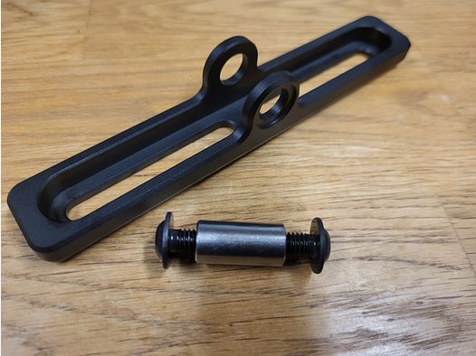 Kufe/ Bagrider Monopod mit Montagemöglichkeit für eigene Anbauteile