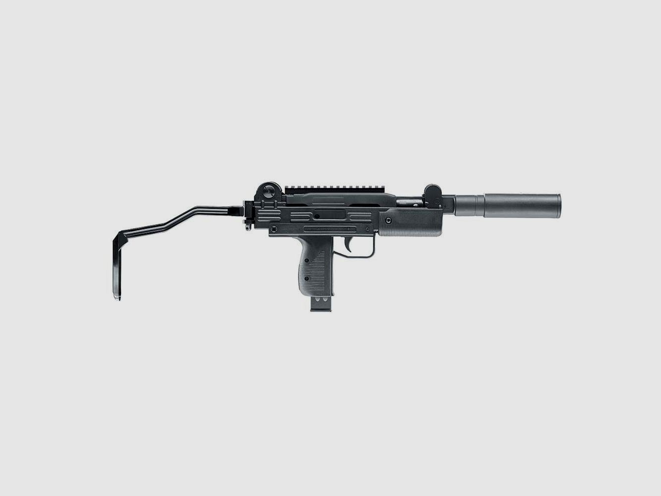 IWI Mini UZI a molla 4,5mm Diabolo con calcio pieghevole