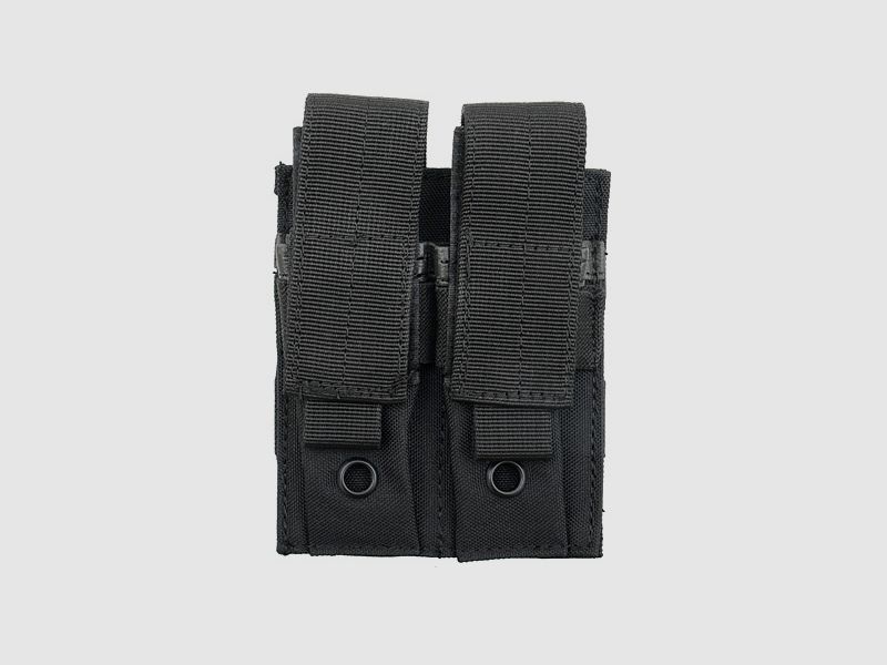 Double pouch for pistol magazines - black [8FIELDS]