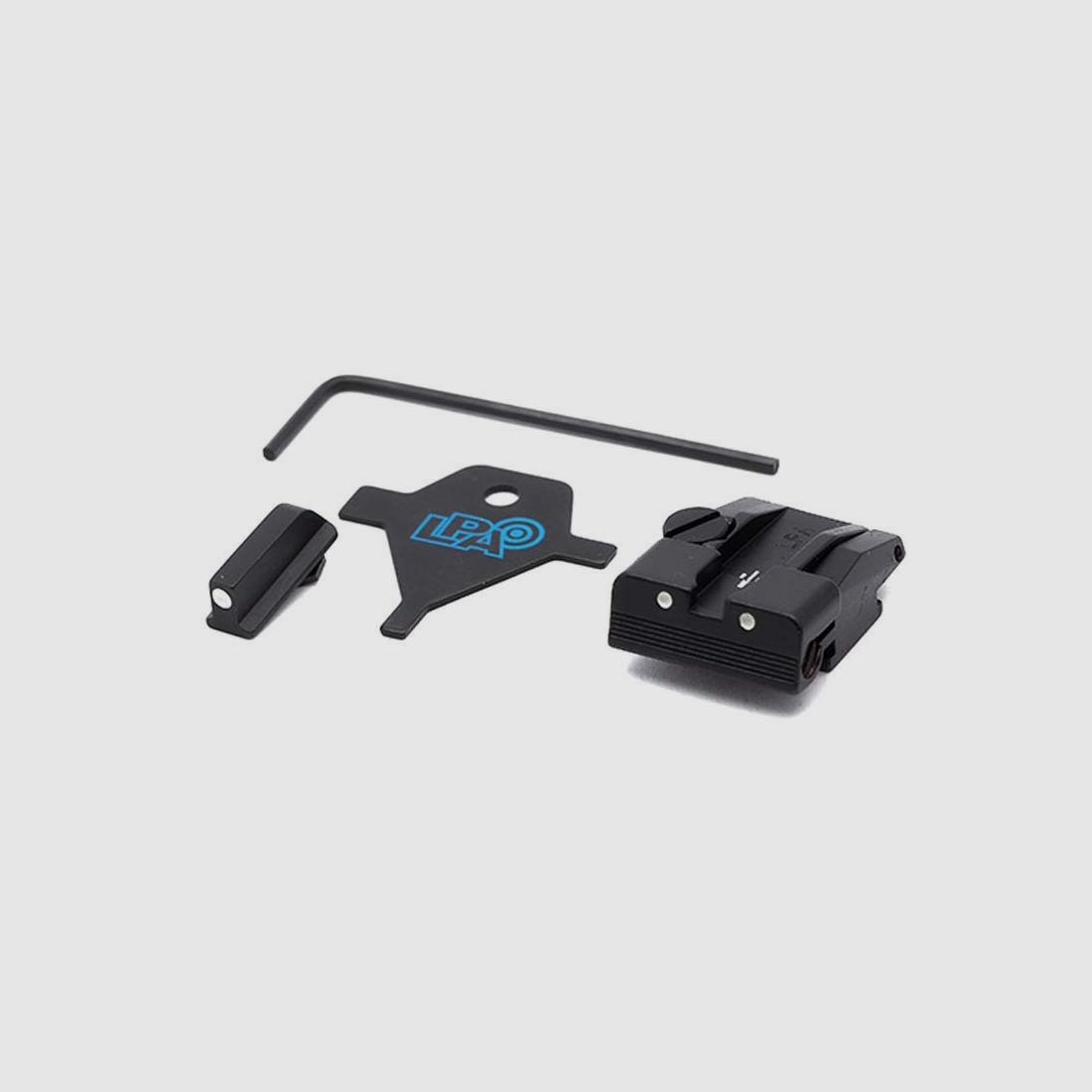 LPA SPS15WA30 Adjustable Sight Set for Walther P99, PPQ, PPQM2 (without caliber 22), image 1 of 3