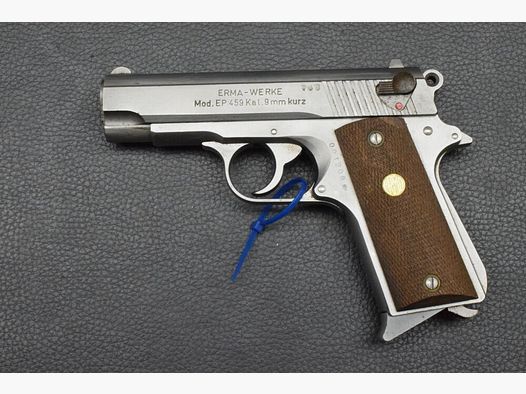 Erma Pistole Stainless Edelstahl EP 459
