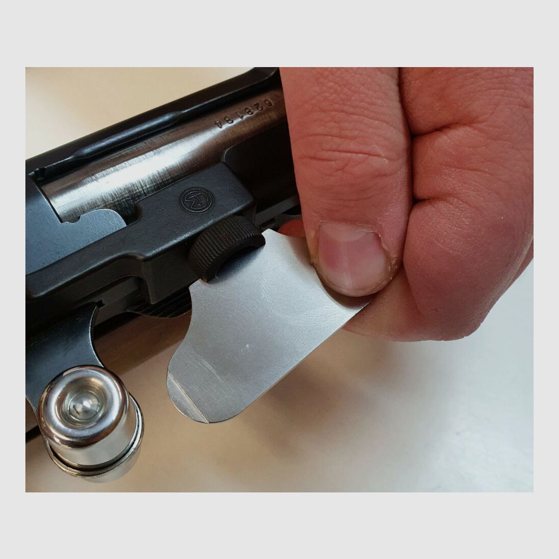 Waffenfabrik Bern Diopter Verstellschlüssel für original Schweizer W&F Diopter K31