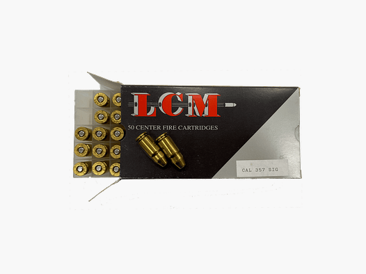LCM .357 SIG FMJ-TC 124 gn