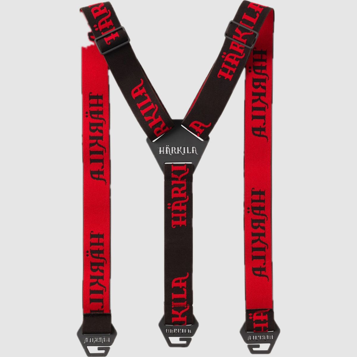 HÄRKILA Tech Suspenders Willow Green Brown Red