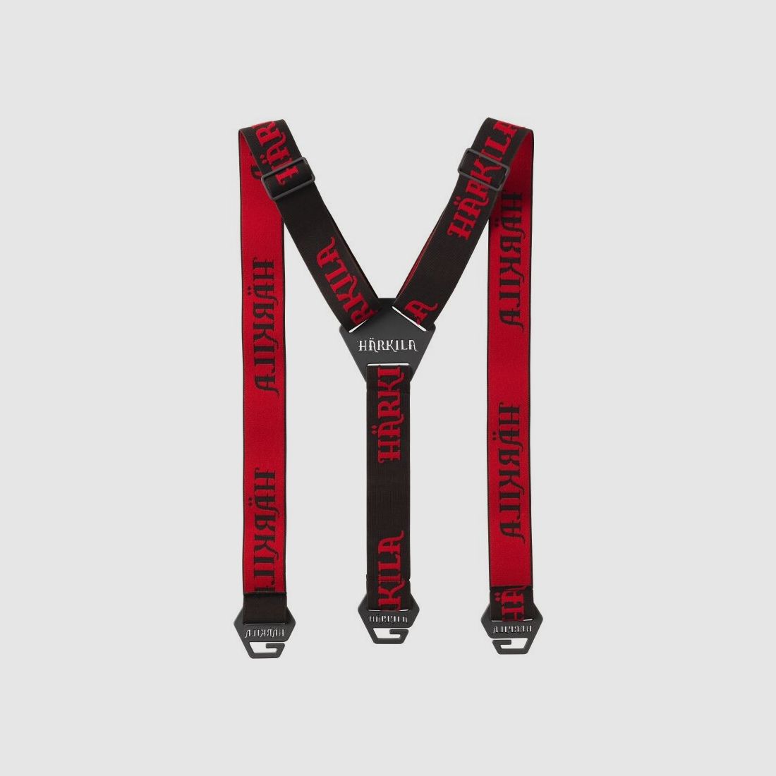 Härkila Tech Braces Hosenträger Shadow brown/Red