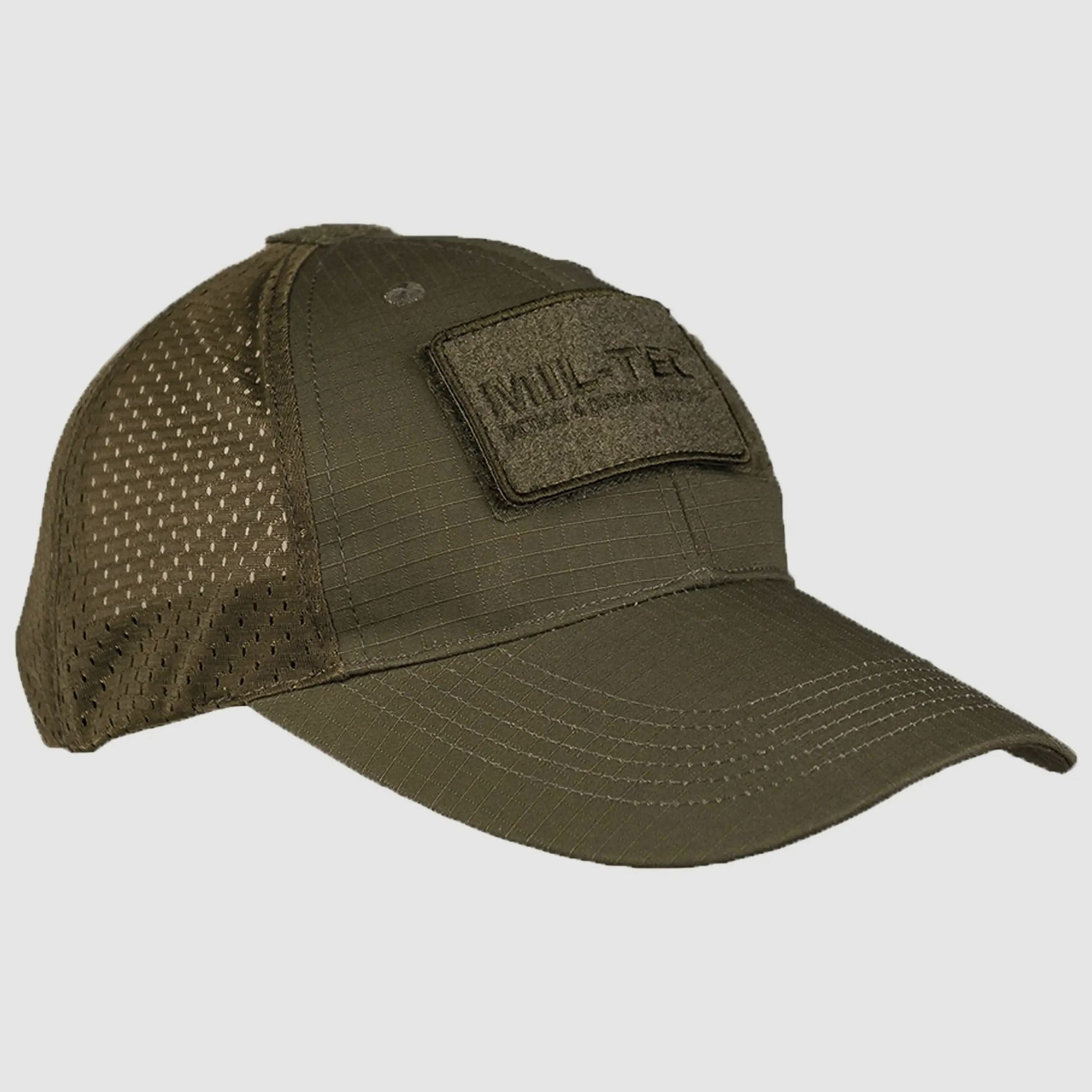 Mil-Tec Baseball Cap with Mesh Insert - Olive Men's