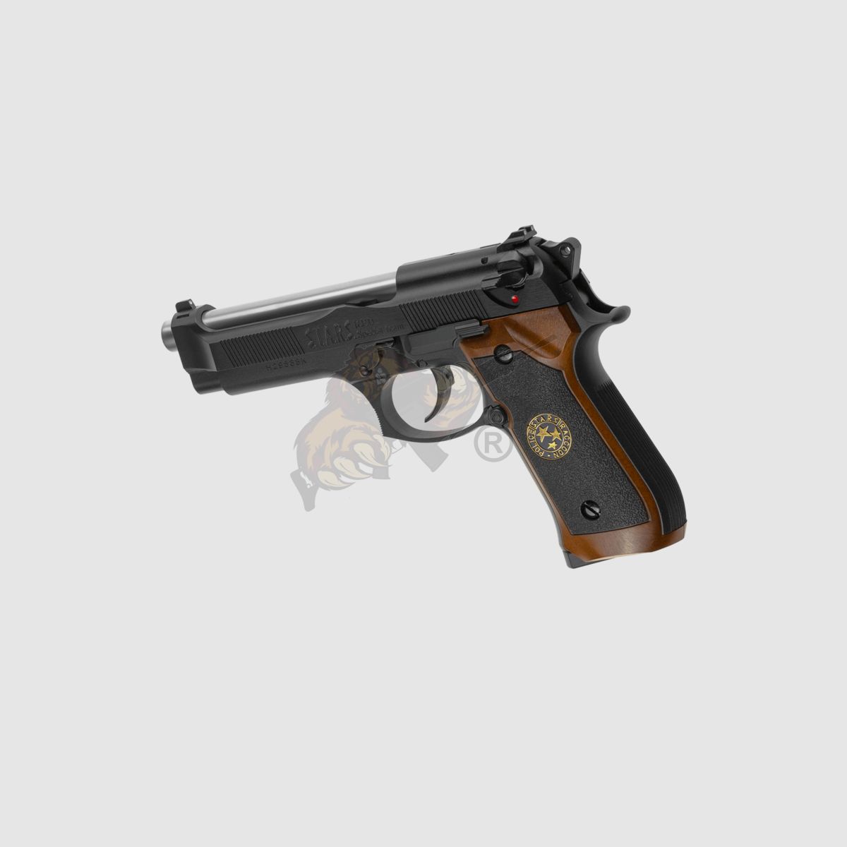M92 Mod. Samurai Edge GBB CO2 Volledig Metaal (Zwart/Hout) Airsoft -F-